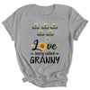 Personalized Being Called Granny Custom With Grandkids Name Sunflower Mothers Day Birthday Christmas Shirt & Tank Top | siriusteestore
