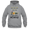 Personalized Being Called Memaw Custom With Grandkids Name Sunflower Mothers Day Birthday Christmas Shirt & Tank Top | siriusteestore