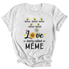 Personalized Being Called Meme Custom With Grandkids Name Sunflower Mothers Day Birthday Christmas Shirt & Tank Top | siriusteestore