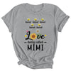 Personalized Being Called Mimi Custom With Grandkids Name Sunflower Mothers Day Birthday Christmas Shirt & Tank Top | siriusteestore