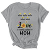 Personalized Being Called Mom Custom With Kids Name Sunflower Mothers Day Birthday Christmas Shirt & Tank Top | siriusteestore