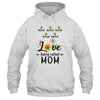 Personalized Being Called Mom Custom With Kids Name Sunflower Mothers Day Birthday Christmas Shirt & Tank Top | siriusteestore