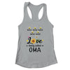 Personalized Being Called Oma Custom With Grandkids Name Sunflower Mothers Day Birthday Christmas Shirt & Tank Top | siriusteestore