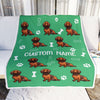 Personalized Custom Dachshund Blanket for Dog Mother Mom Dog Father Dad Dog Lover for Women Men Boy Girl Birthday Christmas Customized Bed Fleece Throw Blanket | siriusteestore