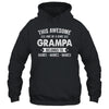 Personalized Custom Kids Name This Awesome Grampa Belongs To Kids Custom Grampa With Kid's Name For Men Fathers Day Birthday Christmas Shirt & Hoodie | siriusteestore