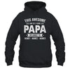 Personalized Custom Kids Name This Awesome Papa Belongs To Kids Custom Papa With Kid's Name For Men Fathers Day Birthday Christmas Shirt & Hoodie | siriusteestore