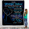 Personalized Custom Name To My Husband Blanket From Wife You Are My Everything Husband Birthday Christmas Wedding Anniversary Bed Quilt Fleece Throw Blanket | siriusteestore