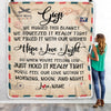 Personalized Gigi Blanket From Grandkids We Hugged This Blanket Mail Letter Gigi Birthday Mothers Day Christmas Customized Fleece Blanket | siriusteestore