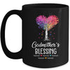 Personalized Godmother Is Blessed With Kids Name Colortree Custom Mom For Women Mothers Day Birthday Christmas Mug | siriusteestore