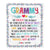 Personalized Grammy Blanket From Grandkids We Hugged This Blanket Grammy Birthday Mothers Day Christmas Customized Fleece Blanket | siriusteestore