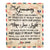 Personalized Grammy Blanket From Grandkids We Hugged This Blanket Mail Letter Grammy Birthday Mothers Day Christmas Customized Fleece Blanket | siriusteestore
