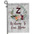 Personalized Initial Letter Monogram House Welcome to Our Home Flag Hello Spring Flowers Summer Warming | siriusteestore