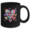 Personalized Mamaw Sweethearts Custom With Grandkids Name Valentines Day Mothers Day Birthday Christmas Mug | siriusteestore