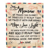 Personalized Memaw Blanket From Kids We Hugged This Blanket Mail Letter Memaw Birthday Mothers Day Christmas Customized Fleece Blanket | siriusteestore