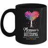 Personalized Memaw Is Blessed With Grandkids Name Colortree Custom Grandma Mothers Day Birthday Christmas Mug | siriusteestore