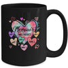 Personalized Memaw Sweethearts Custom With Grandkids Name Valentines Day Mothers Day Birthday Christmas Mug | siriusteestore