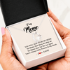 Forever Love Necklace | Personalized Meme Necklace From Grandkids Granddaughter Grandson You're Always In My Heart Meme Birthday Mothers Day Christmas Customized Gift Box Message Card | siriusteestore