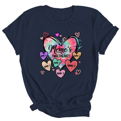 Personalized Meme Sweethearts Custom With Grandkids Name Valentines Day Mothers Day Birthday Christmas Shirt & Tank Top | siriusteestore