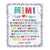 Personalized Mimi Blanket From Grandkids We Hugged This Blanket Mimi Birthday Mothers Day Christmas Customized Fleece Blanket | siriusteestore