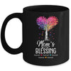 Personalized Mom Is Blessed With Kids Name Colortree Custom Mom For Women Mothers Day Birthday Christmas Mug | siriusteestore