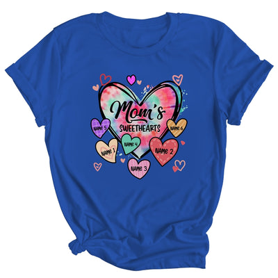 Personalized Mom Sweethearts Custom With Kids Name Valentines Day Mothers Day Birthday Christmas Shirt & Tank Top | siriusteestore