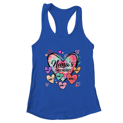 Personalized Nana Sweethearts Custom With Grandkids Name Valentines Day Mothers Day Birthday Christmas
