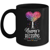 Personalized Nanny Is Blessed With Grandkids Name Colortree Custom Grandma Mothers Day Birthday Christmas Mug | siriusteestore