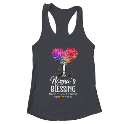 Personalized Nonna Is Blessed With Grandkids Name Colortree Custom Grandma Mothers Day Birthday Christmas