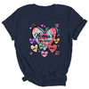 Personalized Nonna Sweethearts Custom With Grandkids Name Valentines Day Mothers Day Birthday Christmas Shirt & Tank Top | siriusteestore