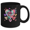 Personalized Nonna Sweethearts Custom With Grandkids Name Valentines Day Mothers Day Birthday Christmas Mug | siriusteestore