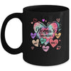 Personalized Nonna Sweethearts Custom With Grandkids Name Valentines Day Mothers Day Birthday Christmas Mug | siriusteestore
