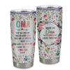 Personalized Oma From Granddaughter Grandson Grandchildren Stainless Steel Tumbler Cup You Are So Special I Love You Oma Mothers Day Birthday Christmas Travel Mug | siriusteestore