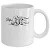 Personalized Pop With Grandkids Name Fist Bumps Funny Custom Grandpa Fathers Day Birthday Christmas Mug | siriusteestore