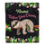 Personalized Sloth Blanket Follow Your Dream Sloth For Girls Kids Baby Newborn Daughter Granddaughter Niece Birthday Christmas Customized Fleece Throw Blanket | siriusteestore