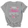 Personalized This Auntie Is Blessed With Kids Custom Auntie Name Flower Mothers Day Birthday Christmas Shirt & Tank Top | siriusteestore