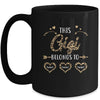 Personalized This Gigi Belongs To Custom Gigi Kids Name Leopard Mothers Day Birthday Christmas Mug | siriusteestore