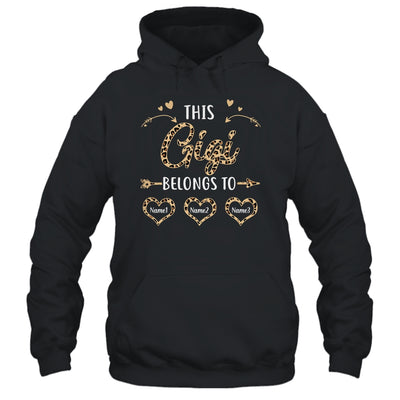 Personalized This Gigi Belongs To Custom Gigi Kids Name Leopard Mothers Day Birthday Christmas Shirt & Tank Top | siriusteestore