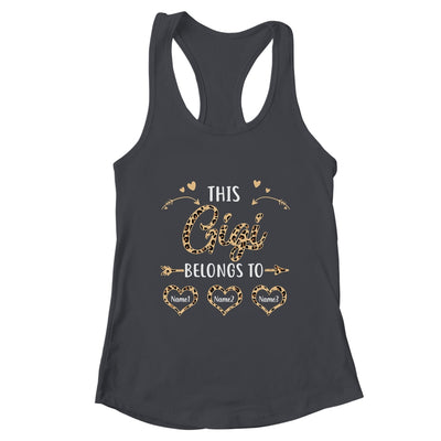 Personalized This Gigi Belongs To Custom Gigi Kids Name Leopard Mothers Day Birthday Christmas