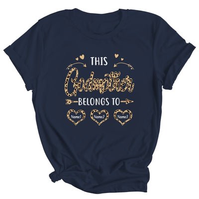 Personalized This Godmother Belongs To Custom Godmother Kids Name Leopard Mothers Day Birthday Christmas