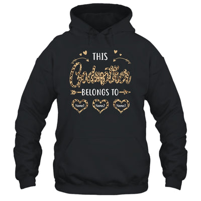 Personalized This Godmother Belongs To Custom Godmother Kids Name Leopard Mothers Day Birthday Christmas
