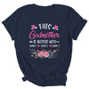 Personalized This Godmother Is Blessed With Kids Custom Godmother Name Flower Mothers Day Birthday Christmas Shirt & Tank Top | siriusteestore