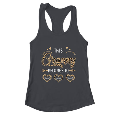 Personalized This Granny Belongs To Custom Granny Kids Name Leopard Mothers Day Birthday Christmas
