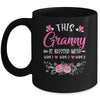 Personalized This Granny Is Blessed With Kids Custom Granny Name Flower Mothers Day Birthday Christmas Mug | siriusteestore