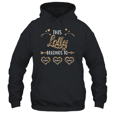Personalized This Lolly Belongs To Kids Custom Lolly With Kid's Name Leopard For Women Mothers Day Birthday Christmas Shirt & Tank Top | siriusteestore