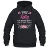Personalized This Lolly Is Blessed With Kids Custom Lolly Name Flower Mothers Day Birthday Christmas Shirt & Tank Top | siriusteestore