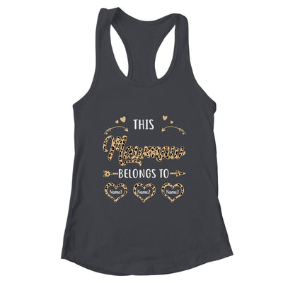 Personalized This Mawmaw Belongs To Custom Mawmaw Kids Name Leopard Mothers Day Birthday Christmas
