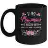 Personalized This Mawmaw Is Blessed With Kids Custom Mawmaw Name Flower Mothers Day Birthday Christmas Mug | siriusteestore