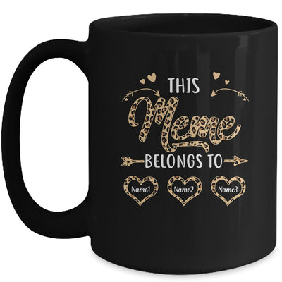 Personalized This Meme Belongs To Custom Meme Kids Name Leopard Mothers Day Birthday Christmas Mug | siriusteestore