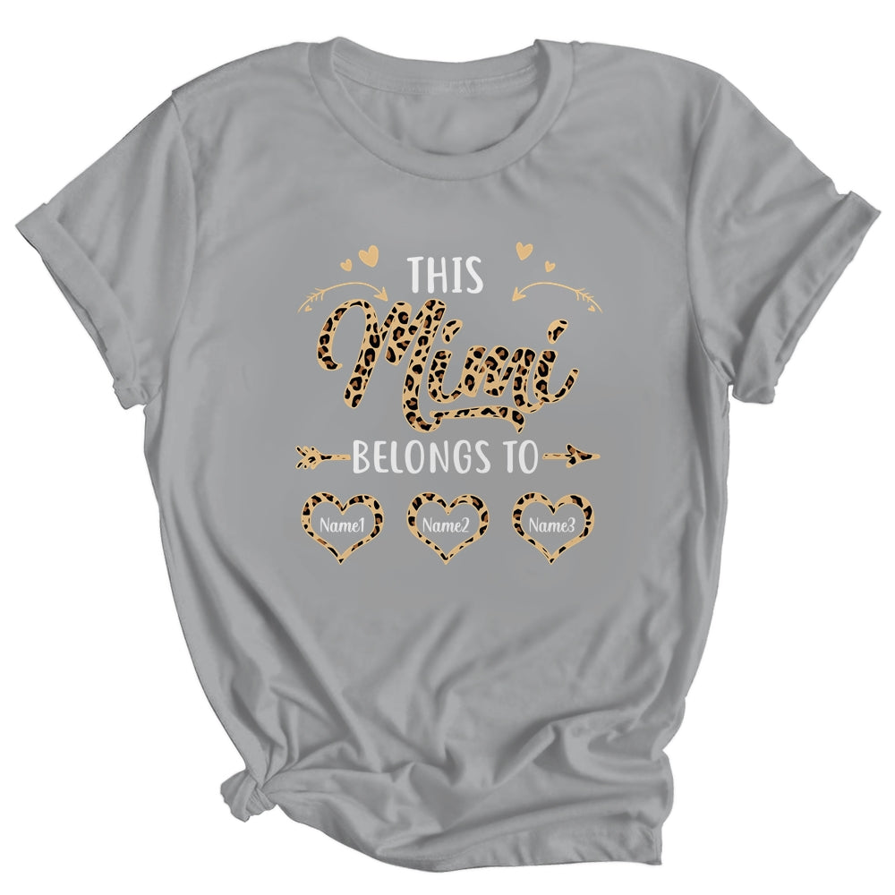Personalized This Mimi Belongs To Custom Mimi Kids Name Leopard Mothers Day Birthday Christmas