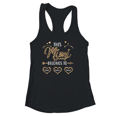Personalized This Mimi Belongs To Kids Custom Mimi With Kid's Name Leopard For Women Mothers Day Birthday Christmas Shirt & Tank Top | siriusteestore